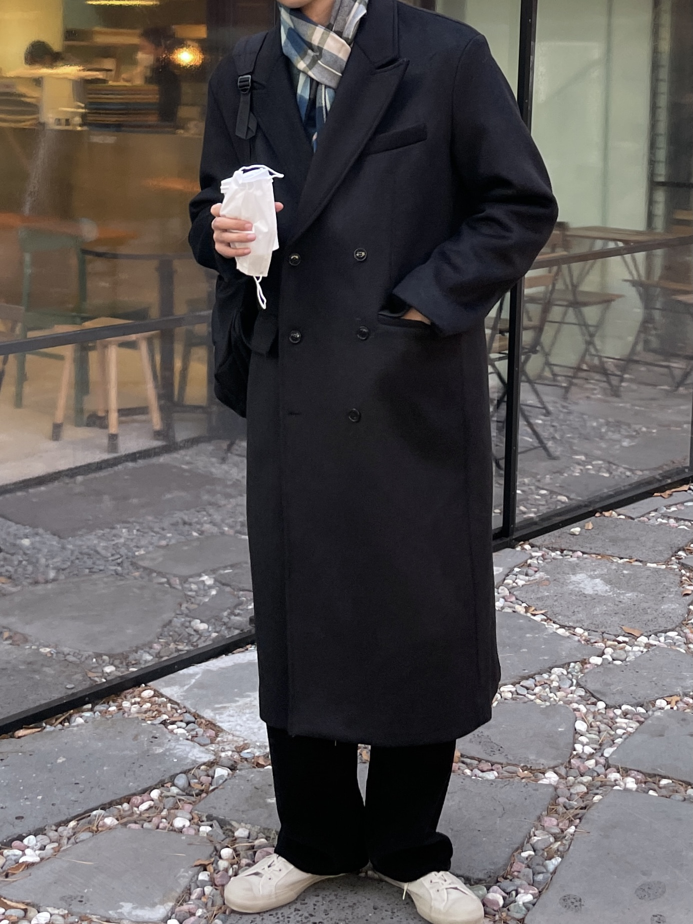 Cashmere classic maxi coat